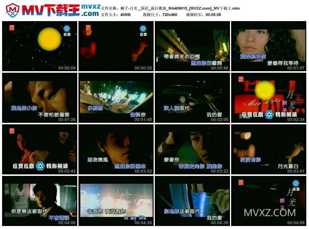 顺子-月光 _国语_流行歌曲_MA409015